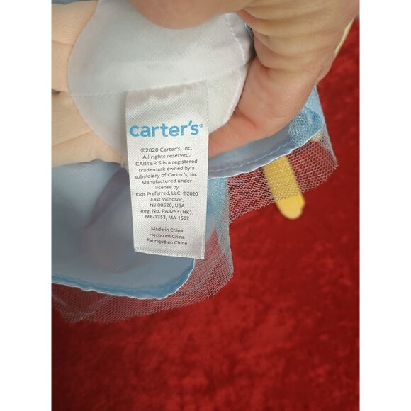 Carter's Princess Doll Plush Blue Dress Blonde Hair 2020 Tiara‎ Ballet - Picture 5 of 5